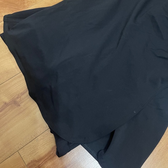 Lululemon Women Long Sleeve Tennis Dress Black Sz 4 New With Tag - Picture 9 of 10